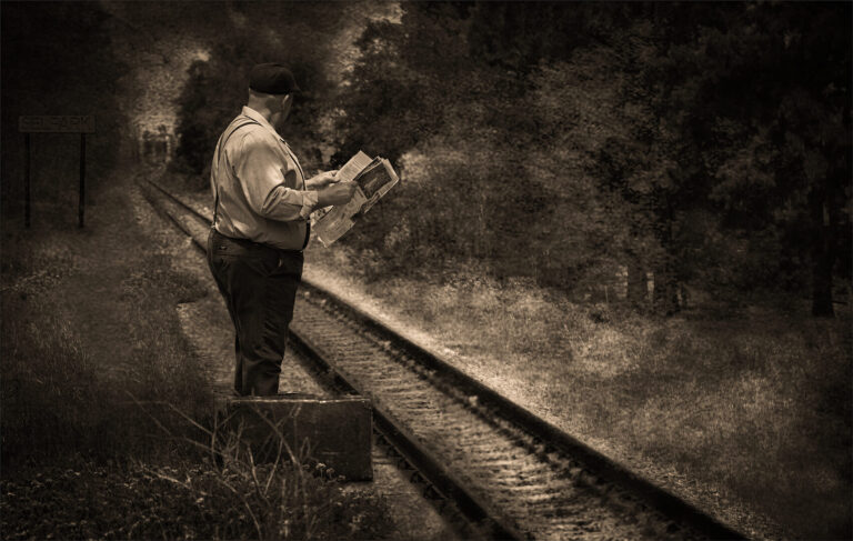 Waiting for the train, Michelle Rademeyer
