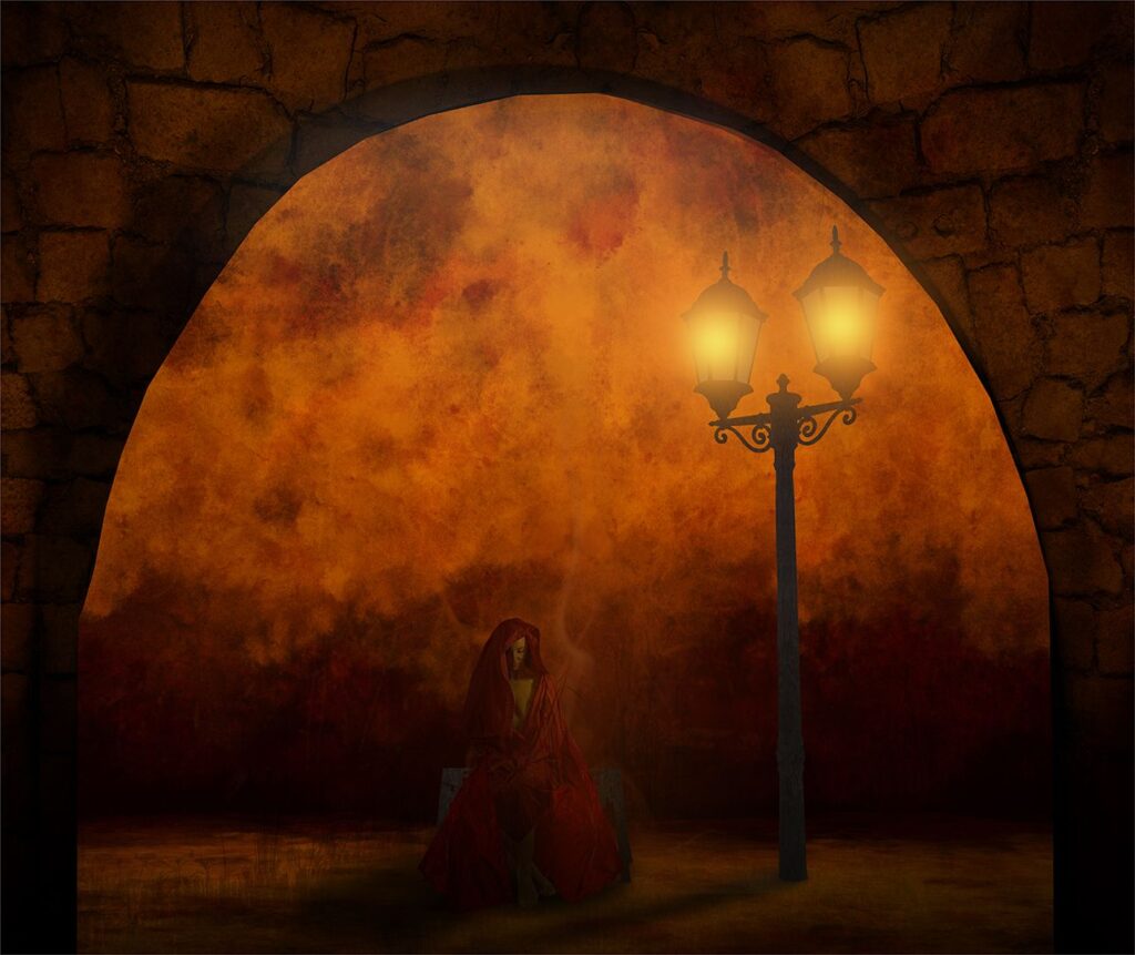 Alone by herself she built the kingdom she wanted