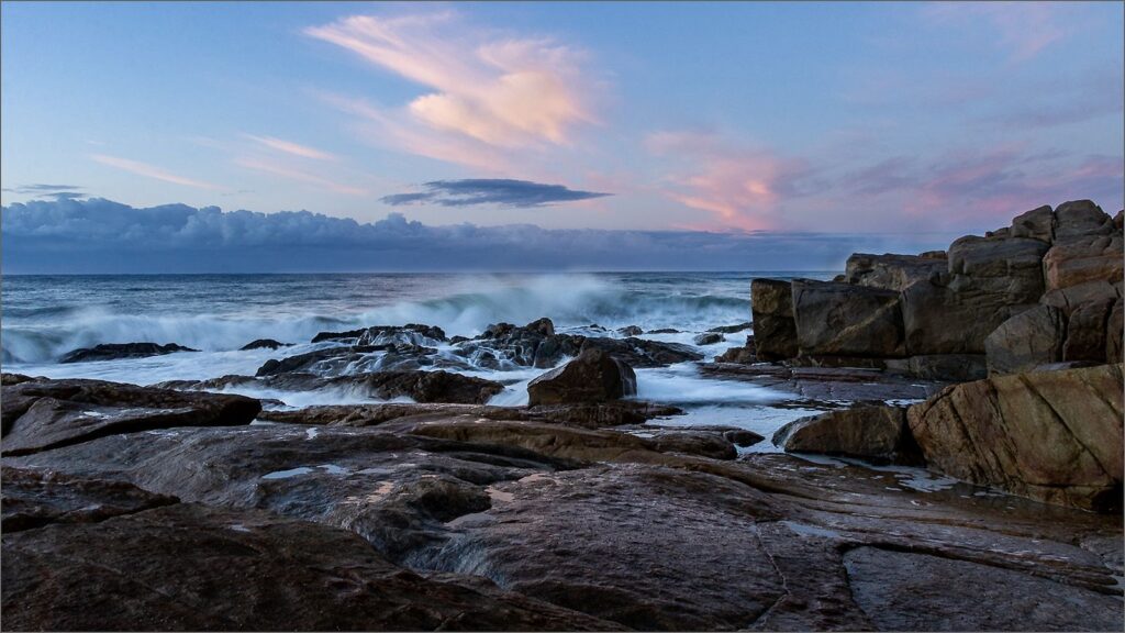 At the break of dawn