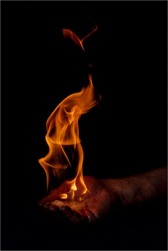 Burning Hand