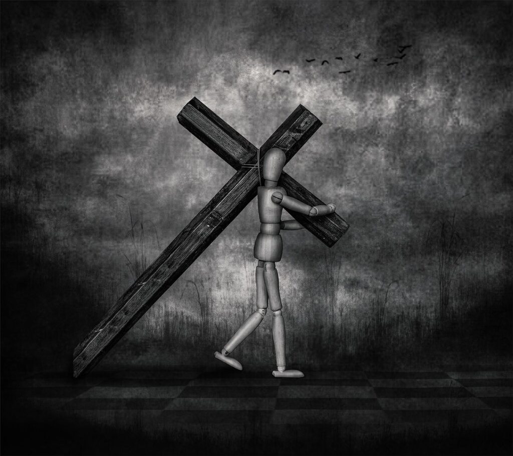 Everyone has a cross to bare sometimes