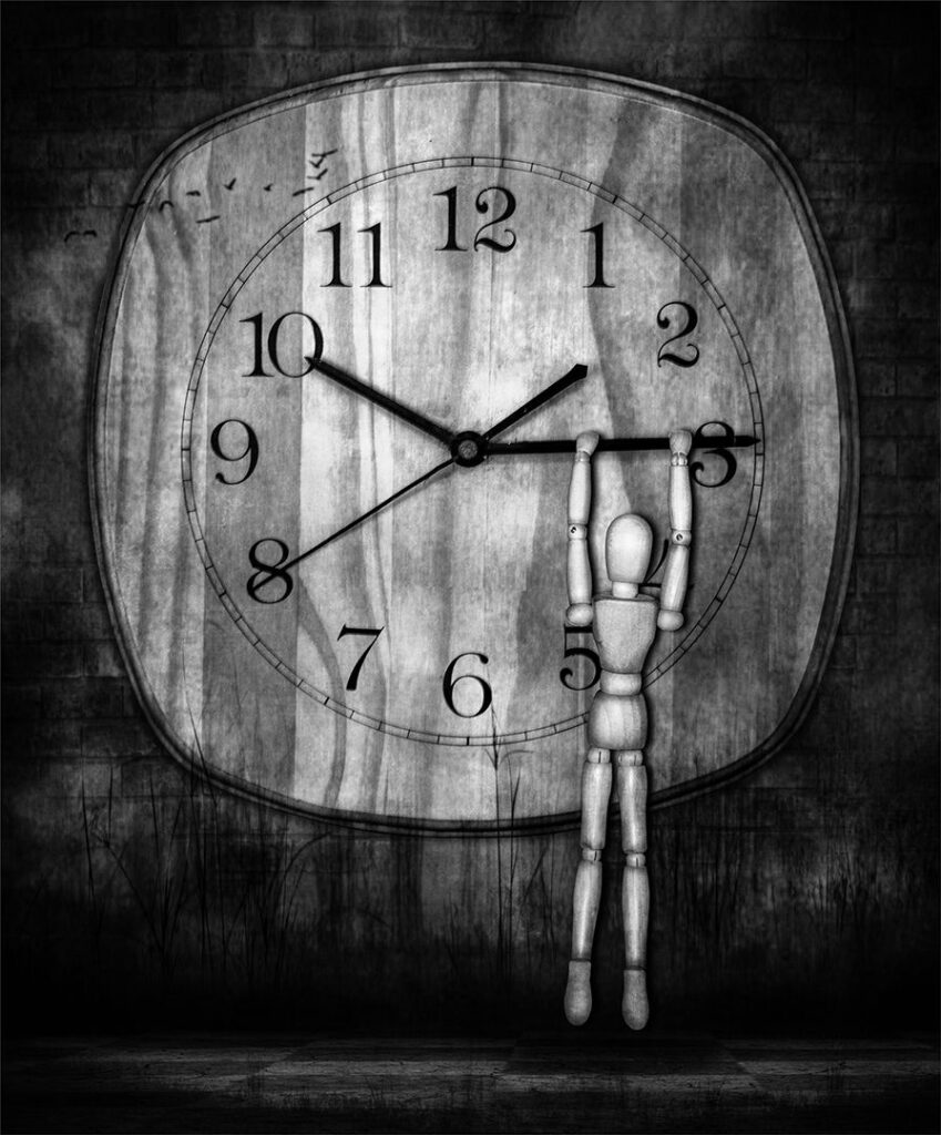 Everyone tries to hang onto time sometimes