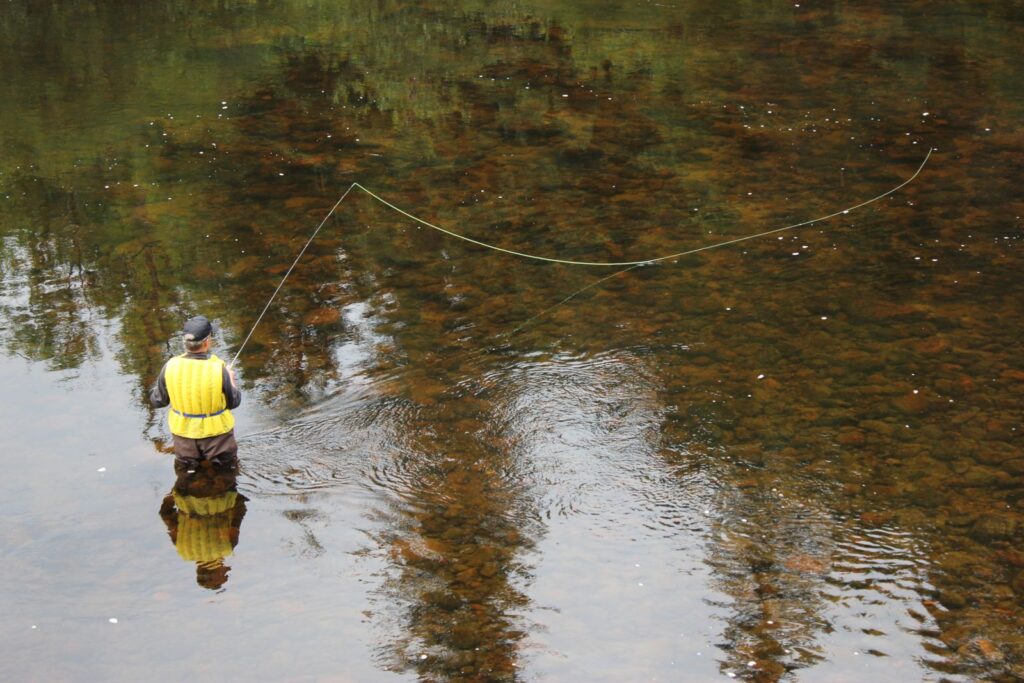 Fly fishing