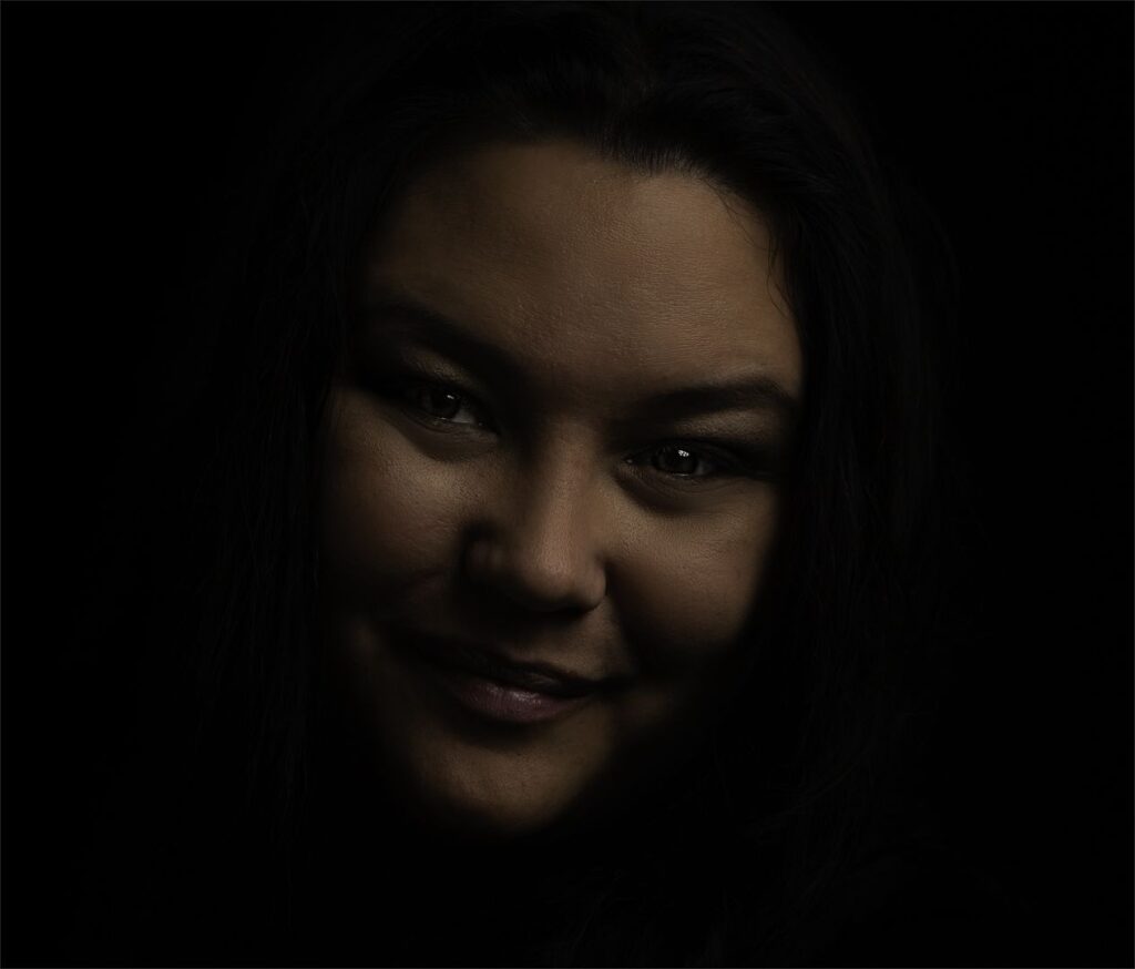 In the Dark She Smiles