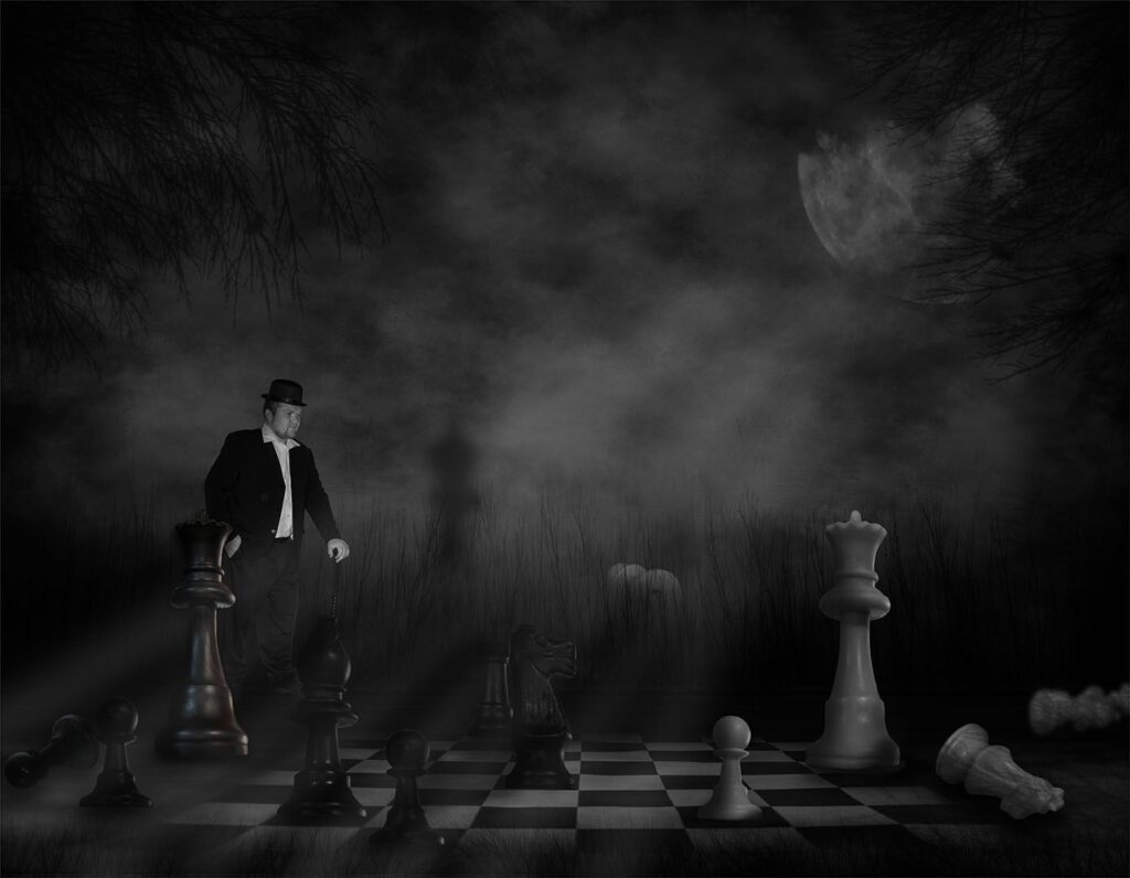 Life is a like a chess board play it like a master