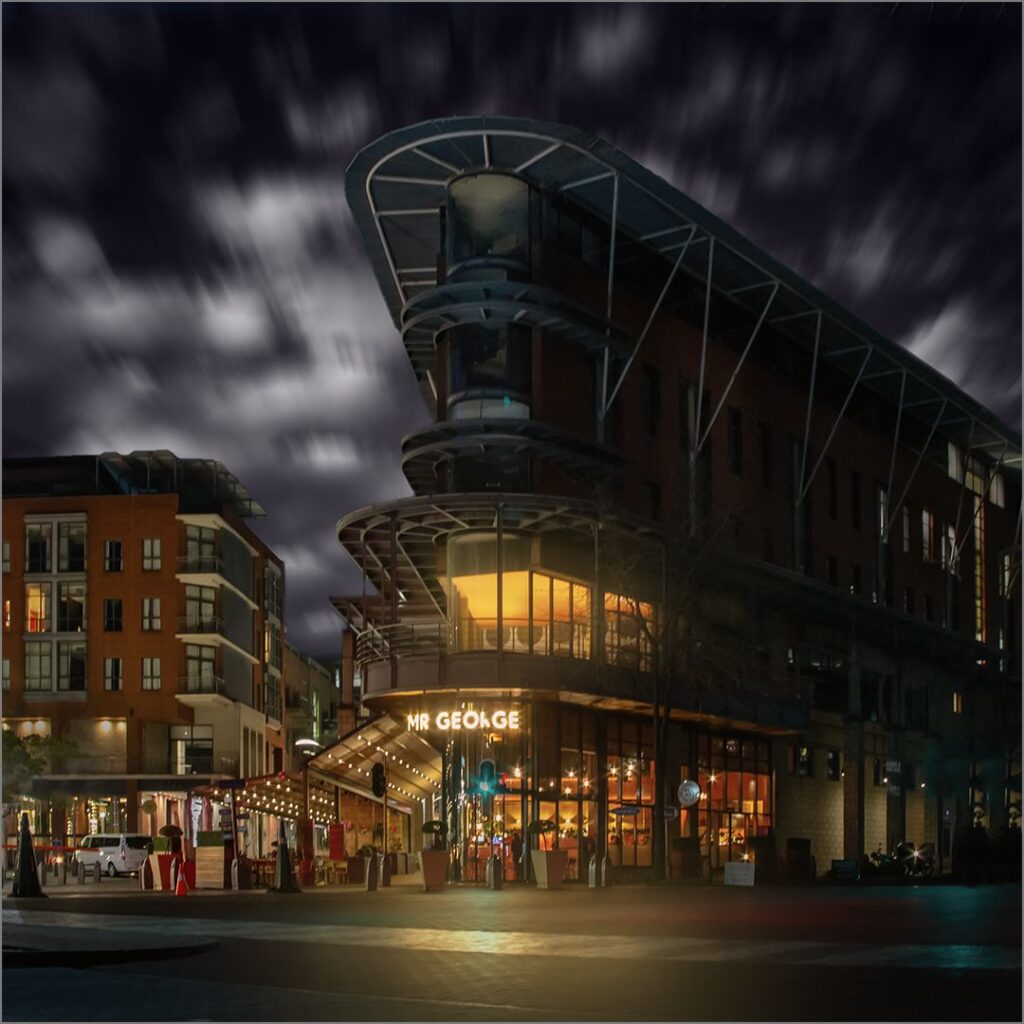 Melrose Arch Night Scene