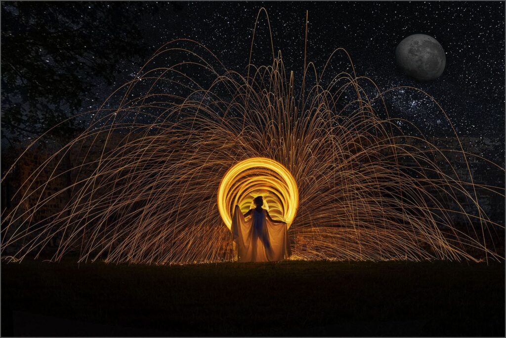 Perfect night to play with fire