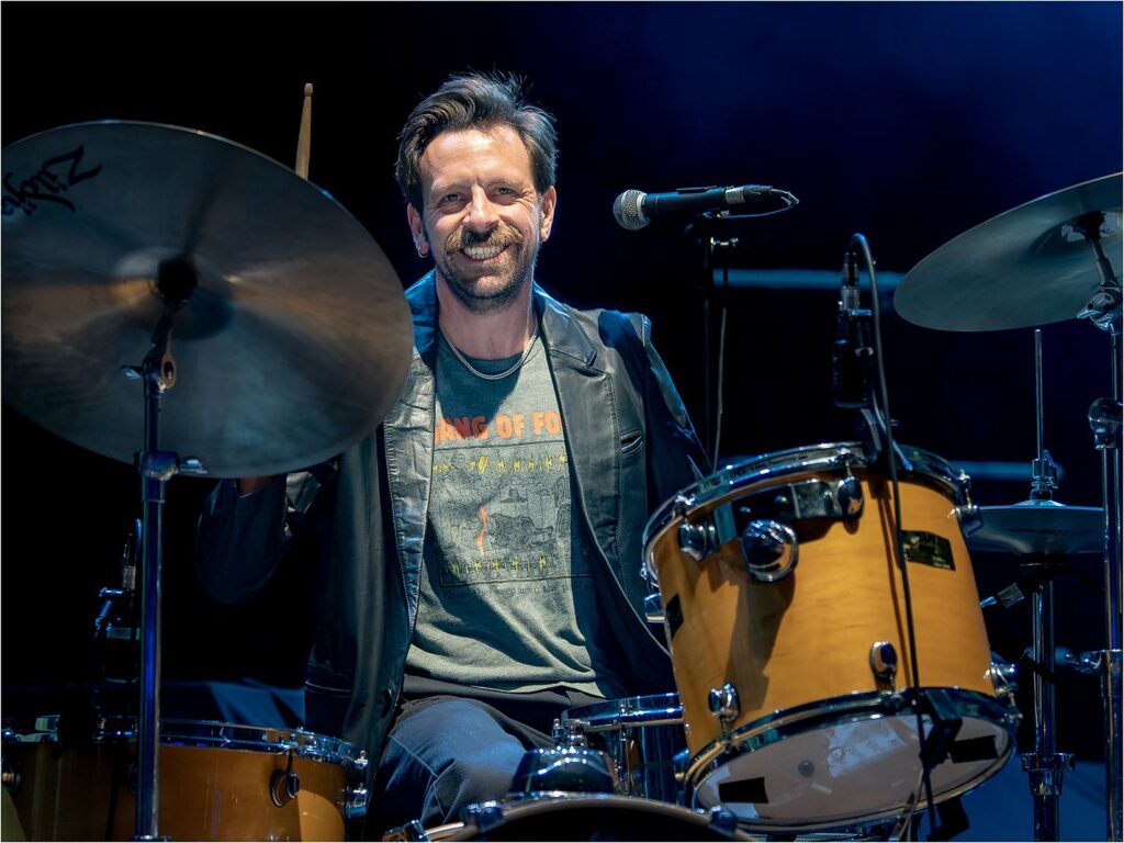 Smiling Drummer
