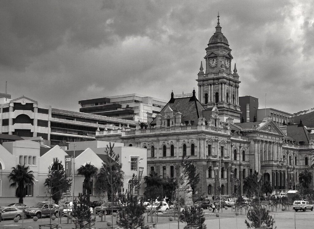 The Square on a Cloudy Day