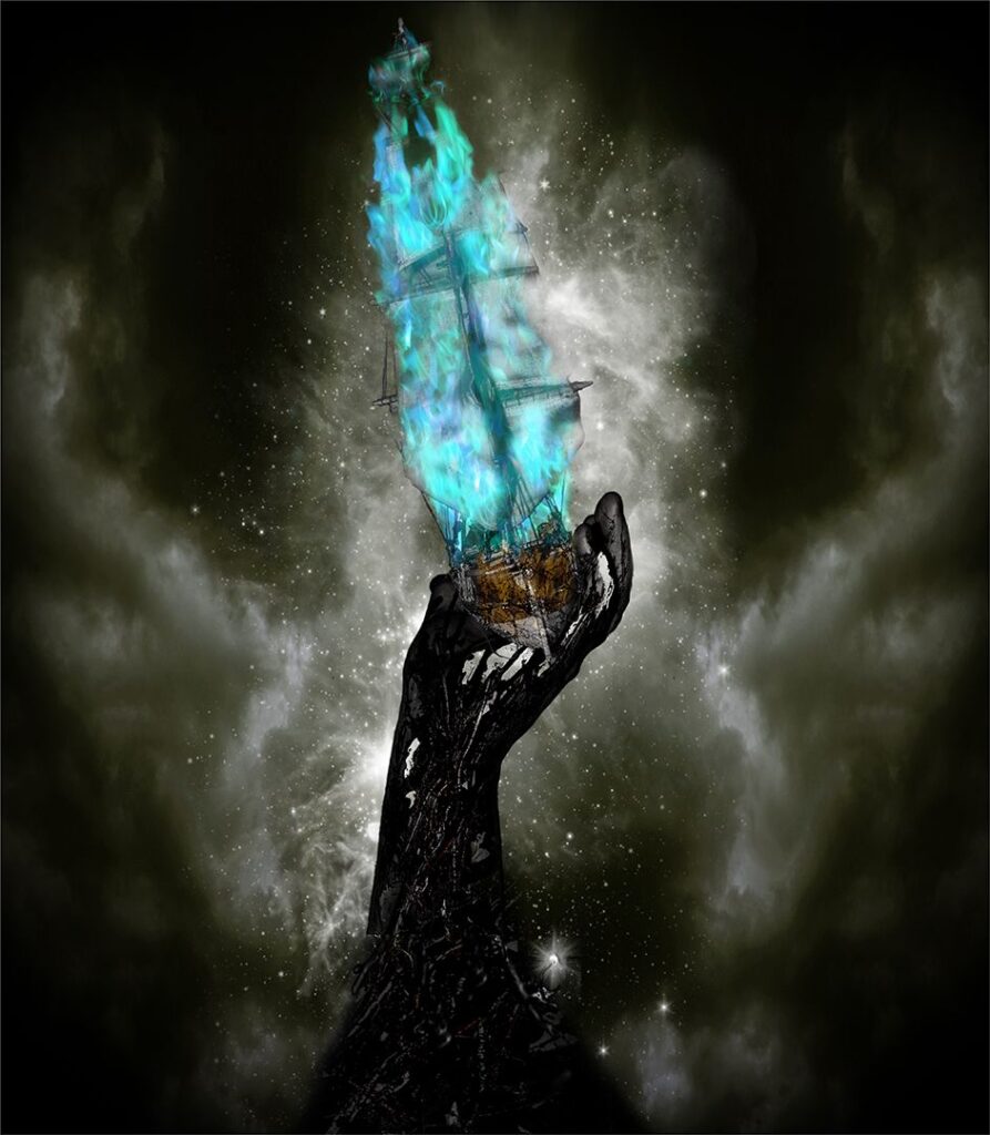 The hand of Poseidon