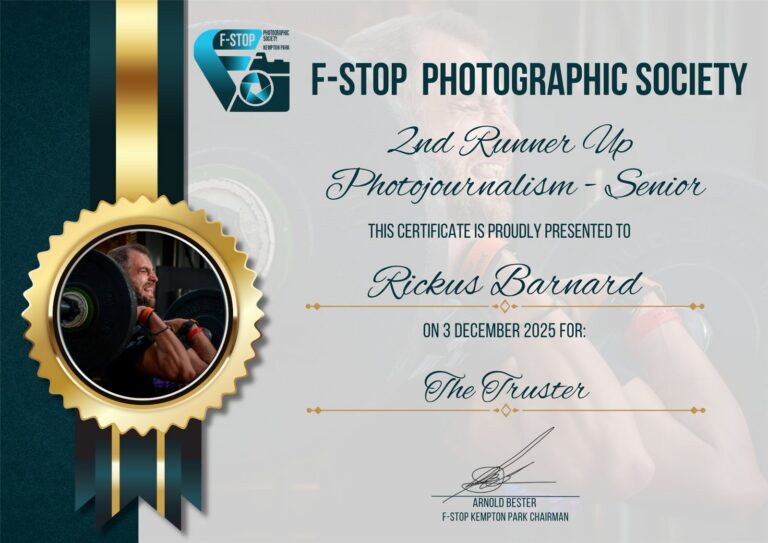 2nd Runner Up Photojournalism Senior