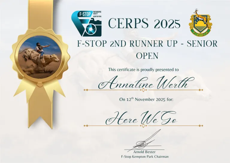 2nd Runner Up Senior Open