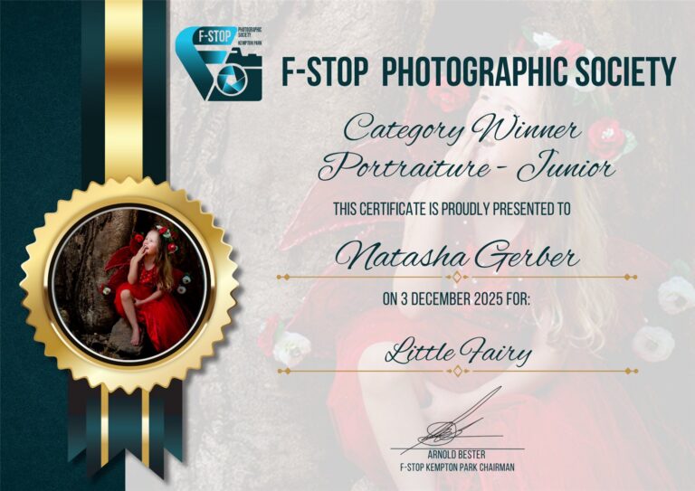 Category Winner Portraiture Junior