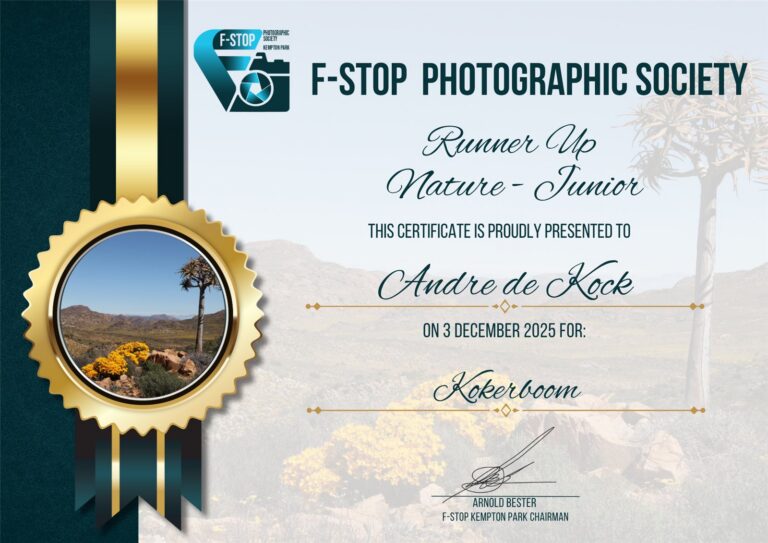 Runner Up Nature Junior