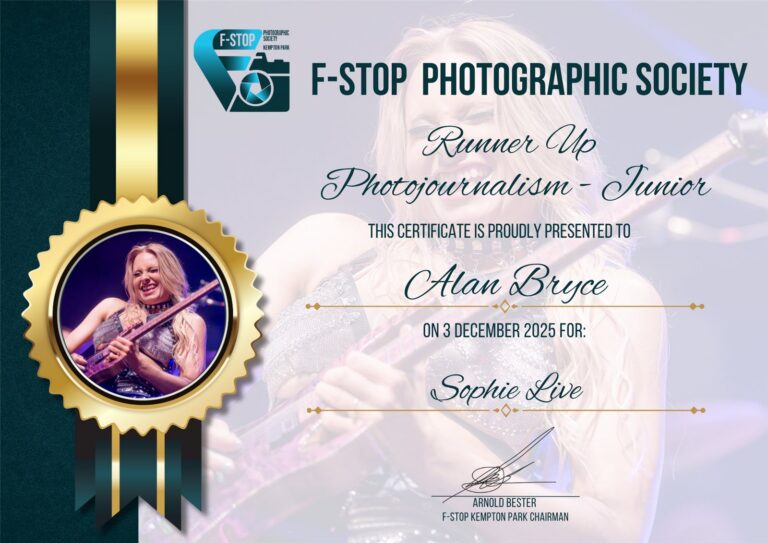 Runner Up Photojournalism Junior