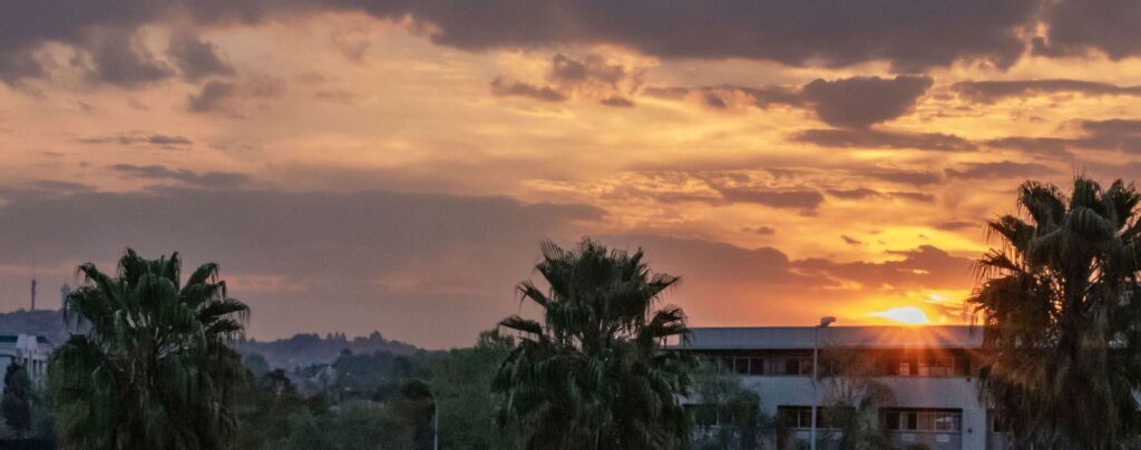 Parting Sun Glance