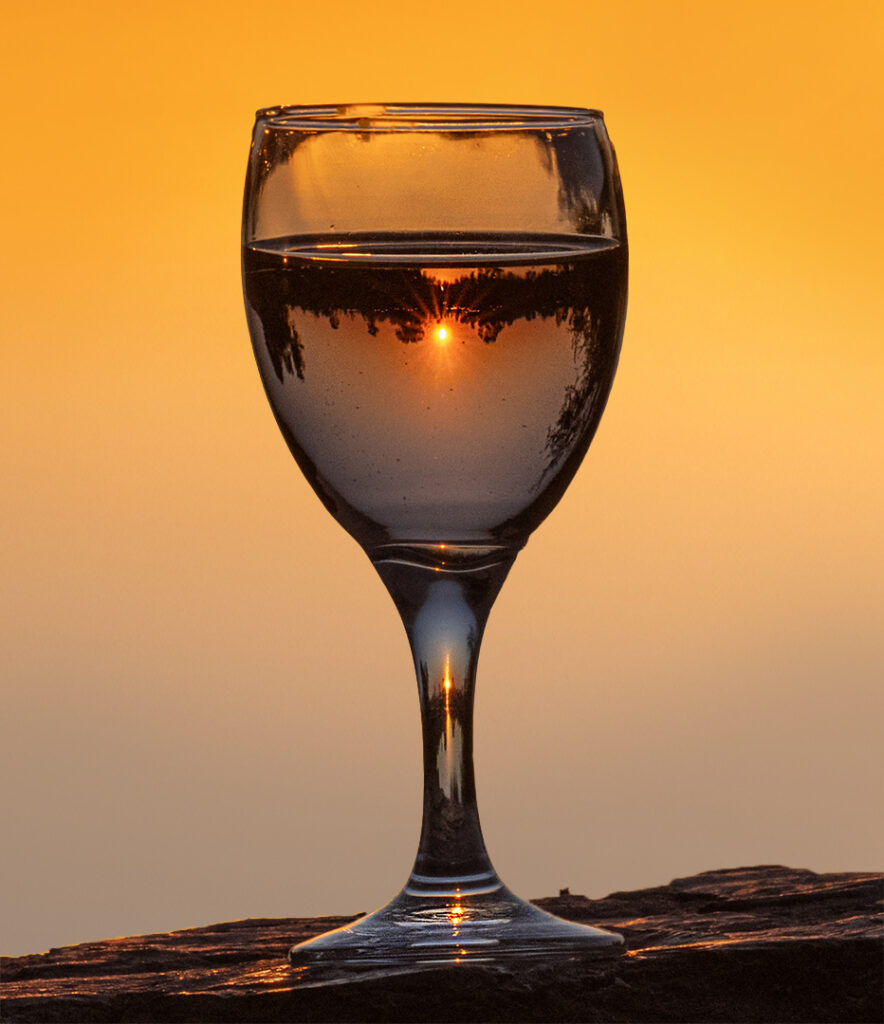 Sunset in a Glass