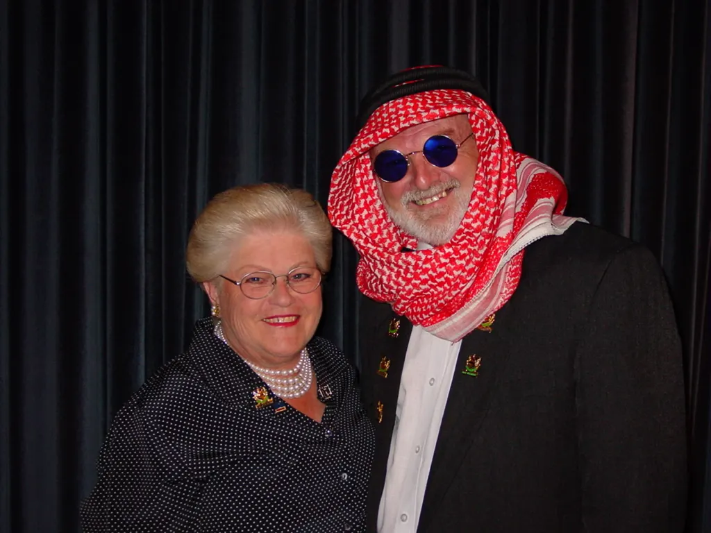 Derek and Norma Pearman. Photograph from Andre de Kock.