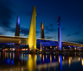 Blue Hour Bridge Blue Hour Bridge, Deidre Schnetler